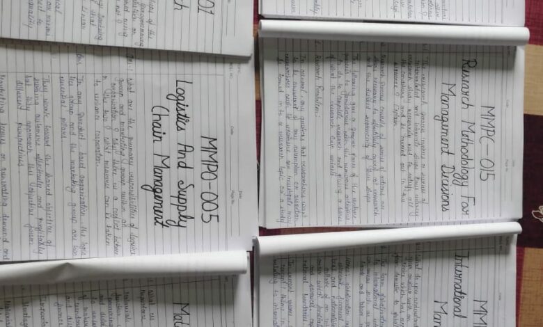 IGNOU Handwritten Assignment with 90% marks guaranteed