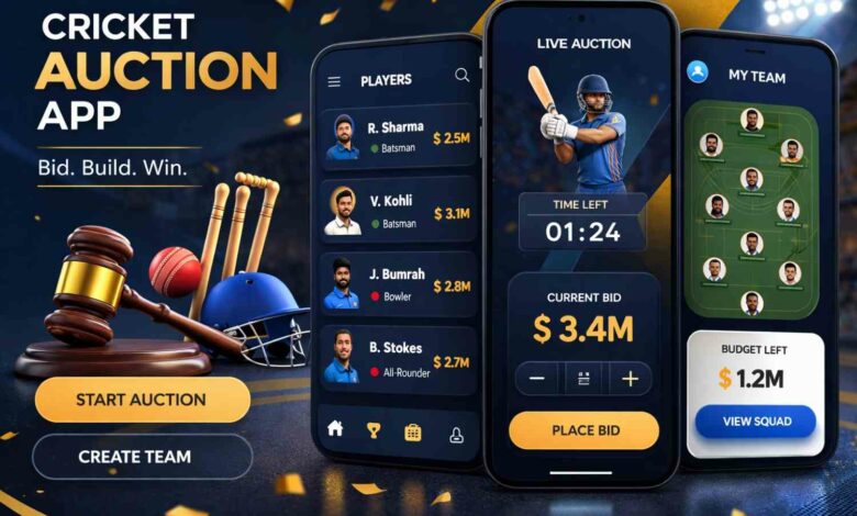 Why choose a Cricket Auction App rather than manual auction methods