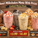 Cookout Milkshakes Menu With Prices 2026 | Cookout Menus Deals