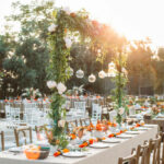 Great event styling begins with a well-arranged table