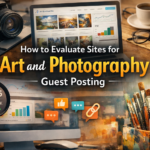 How to Evaluate Sites for Art and Photography Guest Posting