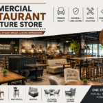 Commercial Restaurant Furniture Store: Design, Comfort, and Functionality