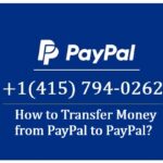 How to transfer money from PayPal to PayPal