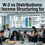 W-2 vs Distributions: Smart Income Structuring for Taxes