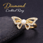 Butterfly Pearl Ring by Prachha Jewels: A Graceful Blend of Beauty, Shine and Modern Elegance