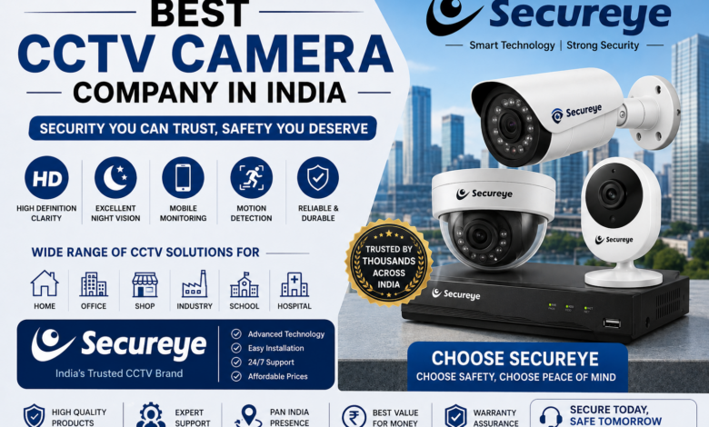 Best CCTV Camera Company in India