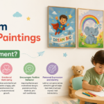 Why Kids Room Wall Art Paintings Are Essential for Child Development?