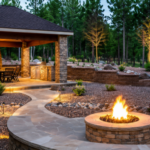 Luxury Outdoor Fire Features to Transform Your Backyard into a Cozy Outdoor Retreat