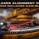 Precision Laser Alignment of Stacker Reclaimer Slew Bearing Lucknow