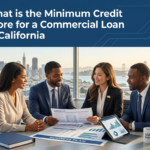 What is the Minimum Credit Score for a Commercial Loan in California?