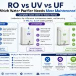 RO vs UV vs UF: Which Water Purifier Needs More Maintenance in 2026?