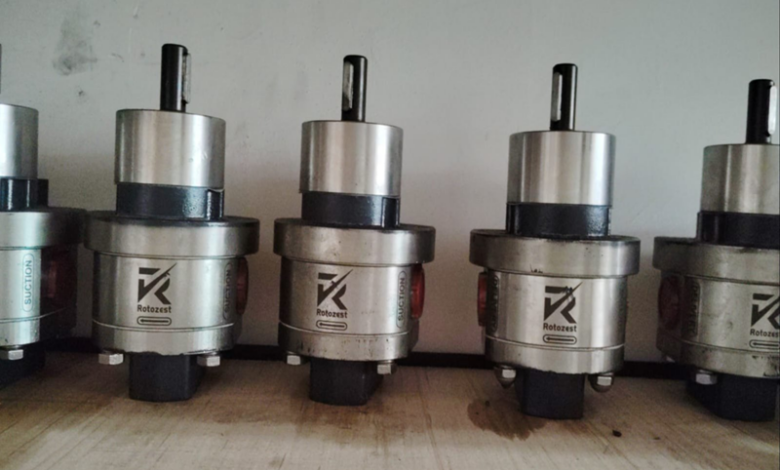 Positive Displacement Gear Pump for Oil Transfer Applications