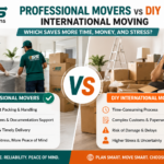 Professional Movers vs DIY International Moving: Which Saves More Time, Money, and Stress?