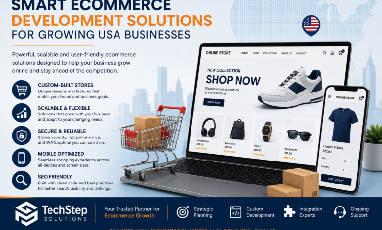 Smart Ecommerce Development Solutions for Growing USA Businesses