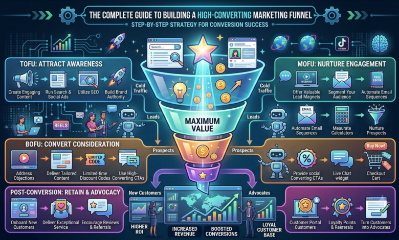 The Complete Guide to Building a High-Converting Marketing Funnel