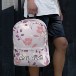 Personalized Floral Backpack – Beautiful Custom Printed Bags You’ll Love