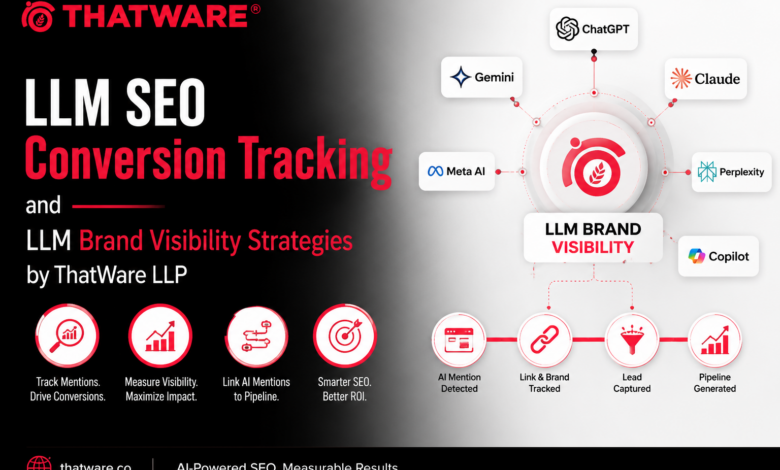 LLM SEO Conversion Tracking and LLM Brand Visibility Strategies by ThatWare LLP