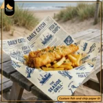 Custom Fish and Chip Paper for Better Packaging