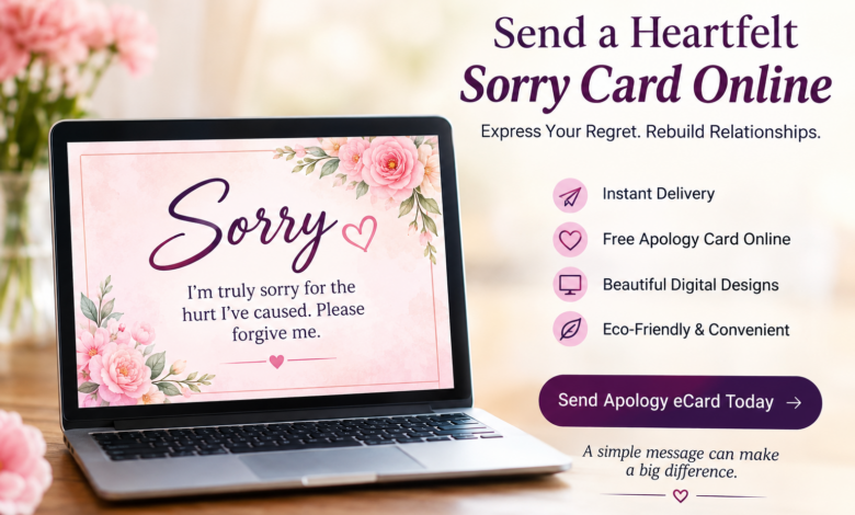 Sorry Card Online – Send a Free Digital Apology Card Instantly | Loving eCards