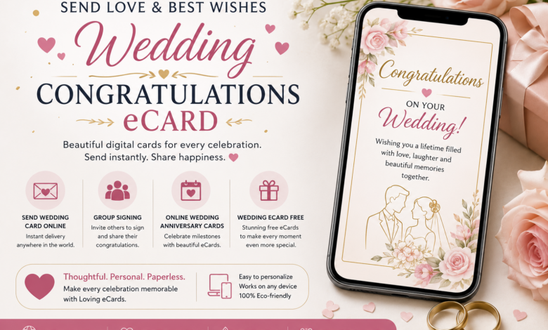 Wedding Congratulations eCard: Send Wedding Card Online with Free Digital Wedding Cards