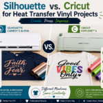 Silhouette vs. Cricut for Heat Transfer Vinyl Projects: Which Machine Is Better for Custom Apparel?