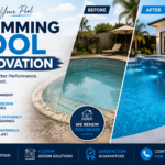 Swimming Pool Renovation for Elegant Outdoor Living Spaces