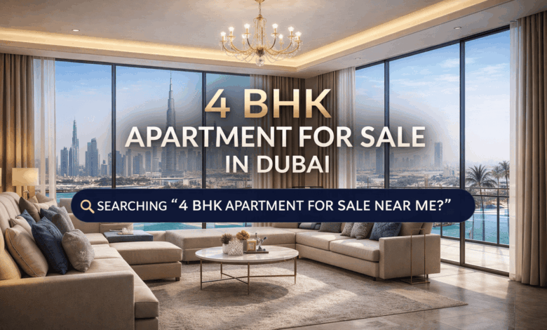 Ready to Move 4 Bedroom Luxury Apartments in Dubai