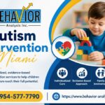 Finding Quality Autism Intervention Miami for Your Child