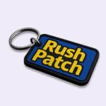 Rush Patch Keyrings Personalised Bulk for Custom Business Orders