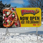 Increasing brand exposure through roadside advertising