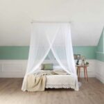 Welches Moskitonetz eignet sich am besten für ein Doppelbett mit Baldachin?