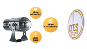 Custom Logo Light Projector UK for Events & Brand Promotion UK