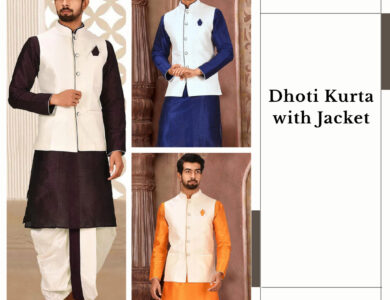 Affordable Dhoti Kurta with Jacket Options for Festive Season