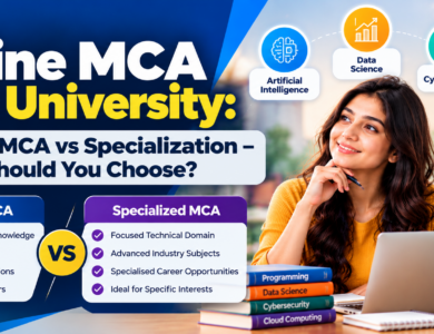 Online MCA Best University: General MCA vs Specialization – Which Should You Choose?