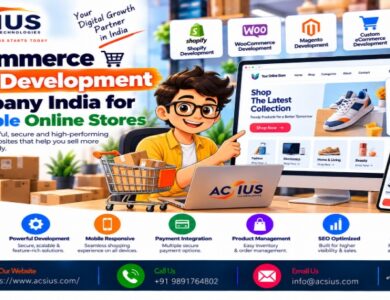 eCommerce Web Development Company India for Scalable Online Stores