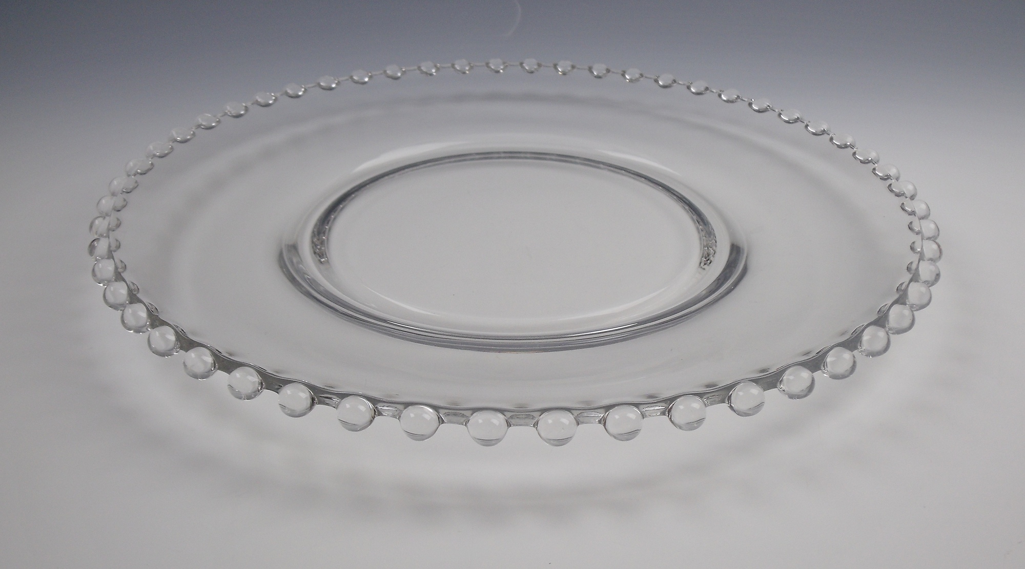 Imperial Glass CANDLEWICKCLEAR 3400 Dinner Plate(s) Very Good eBay