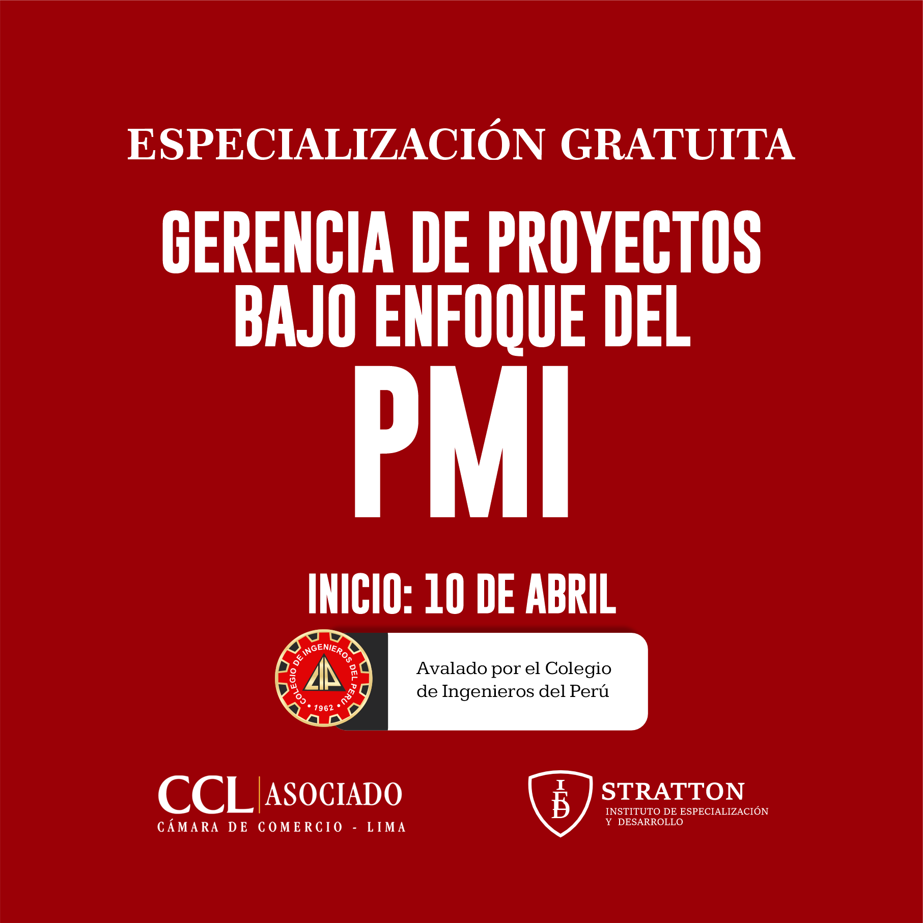 Gerencia de Proyectos bajo el enfoque del PMI | Gratuito | 3 semanas ...