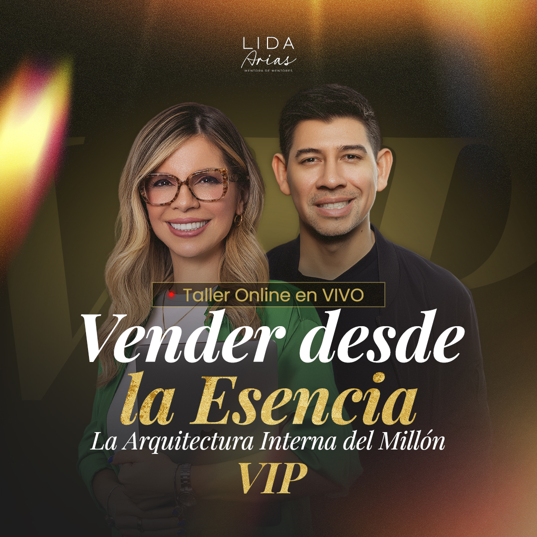 Imagen de la campaña: Experiencia VIP - Taller Vender Desde la Esencia | La Arquitectura Interna del Millón - Abril
