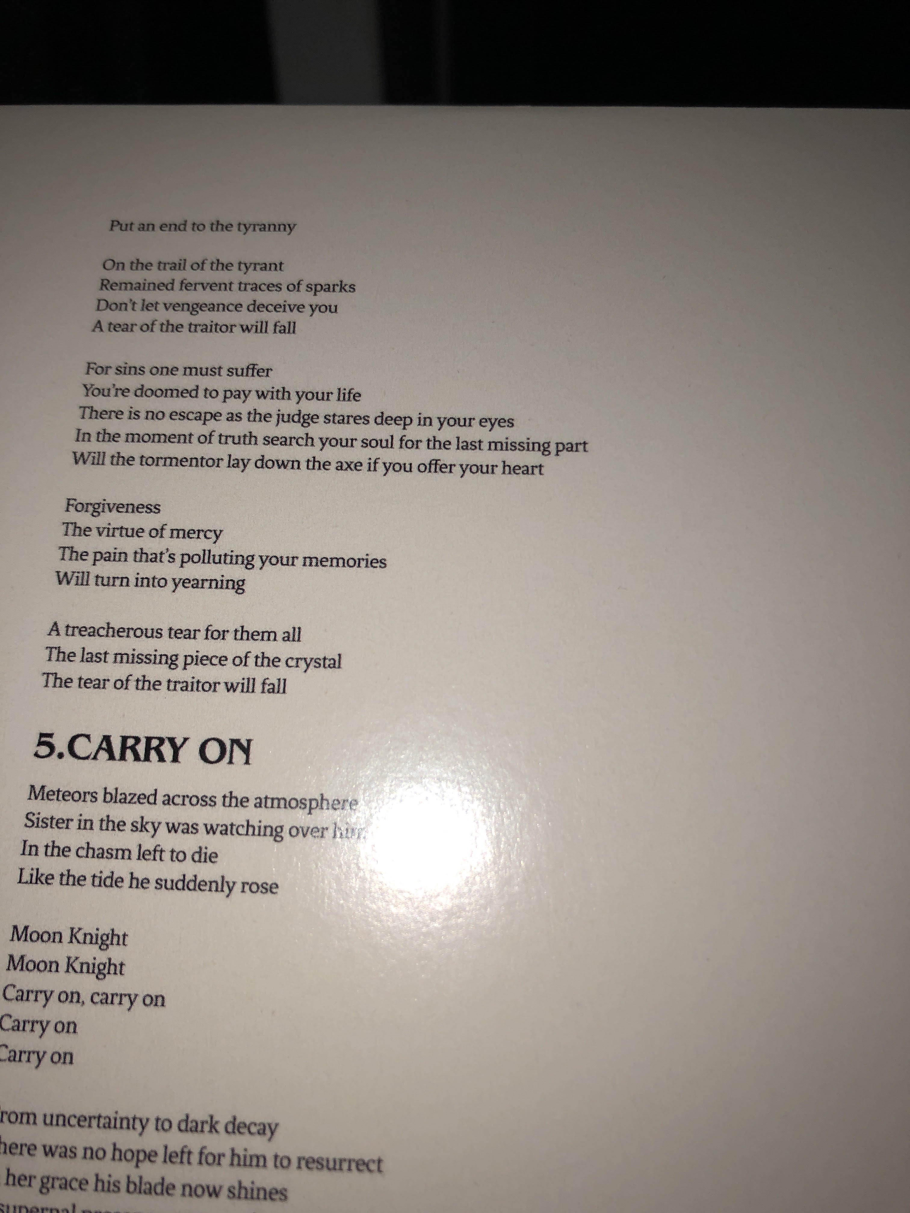 Hallas Tear Of A Traitor Lyrics Genius Lyrics