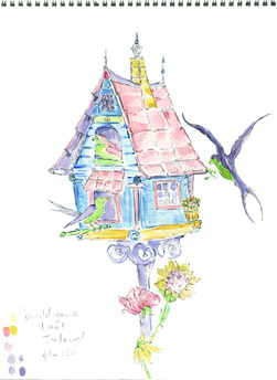 Build Your Nest, Painted by April