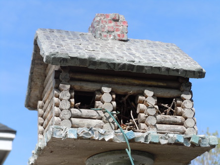 Cabin Bird House