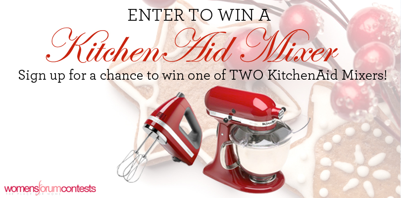 Holiday KitchenAid Mixer Sweepstakes