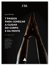 Capa do Guia Prático YAM 7 Passos para começar a cuidar do corpo e da mente