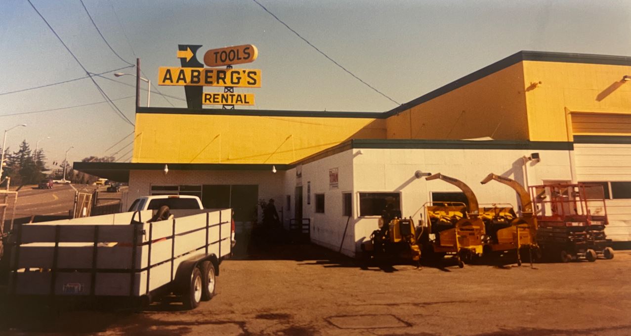 Aaberg's original building
