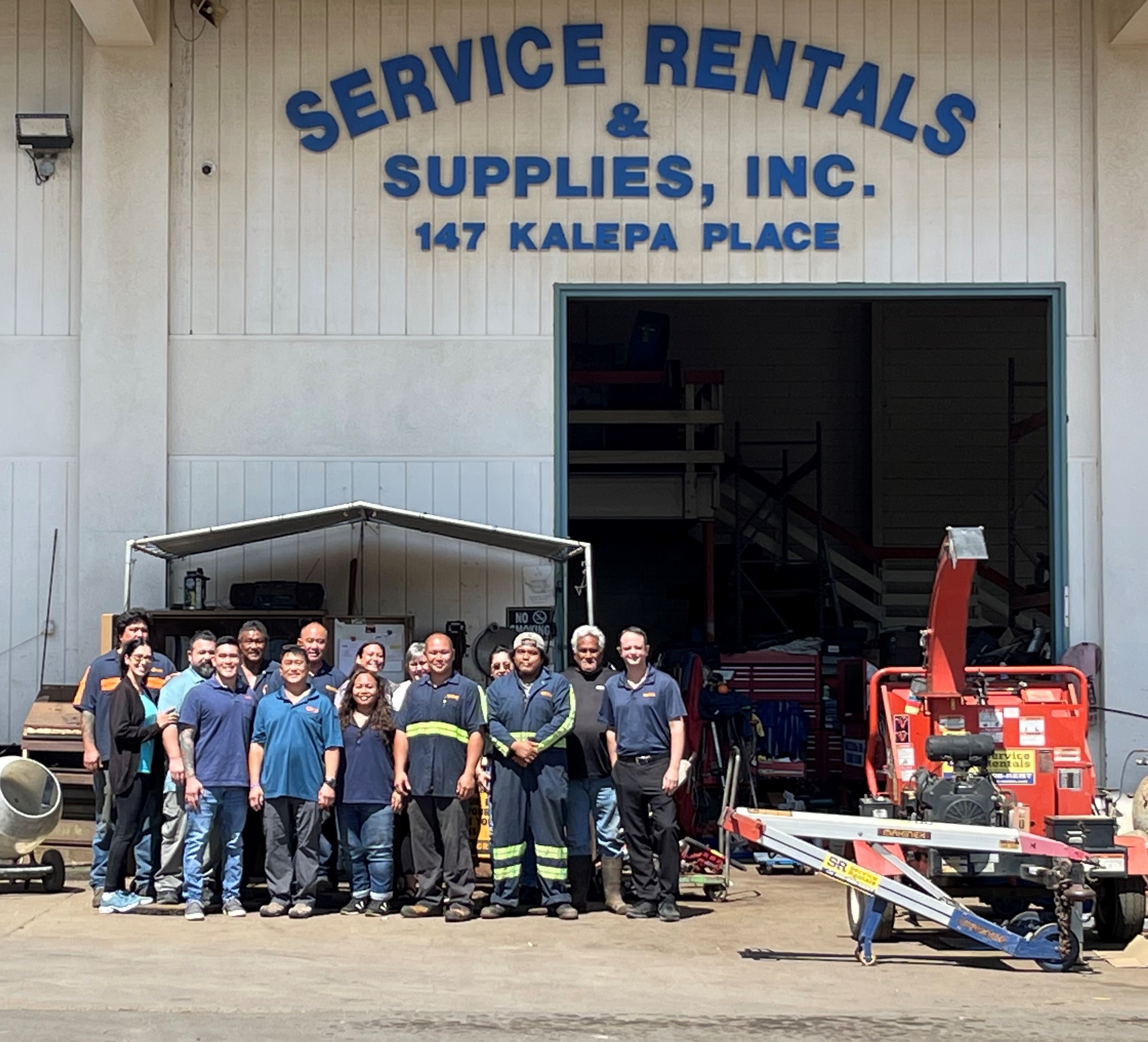 The team at the Kahului branch