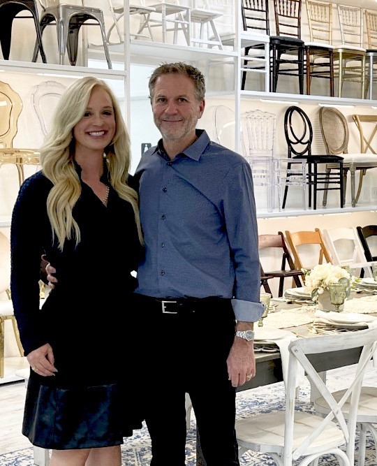 Grace and John “Brad” Smithers, owners of RSVP Party Rentals in Las Vegas