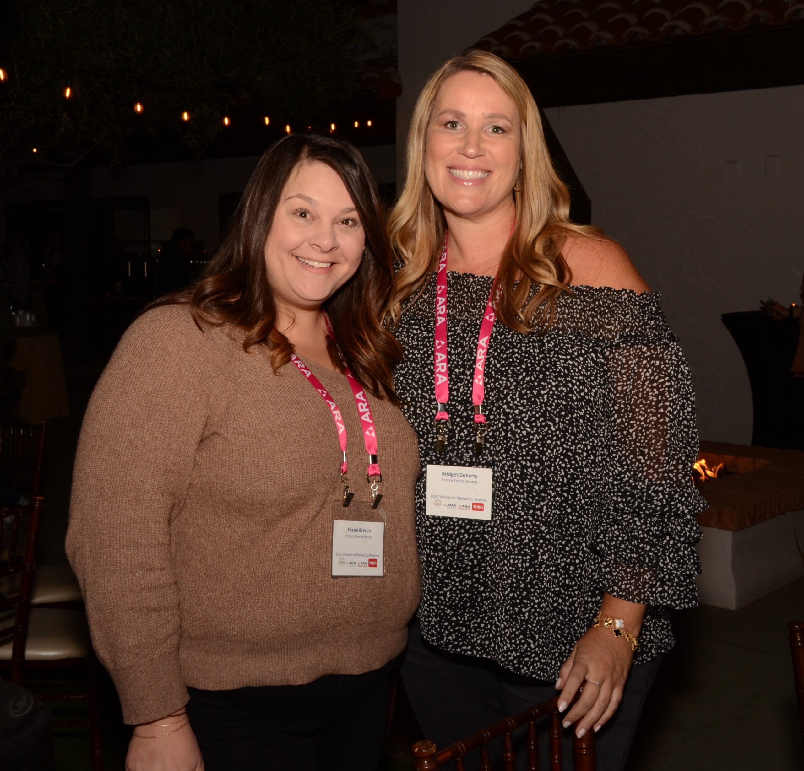 Kassie Breslin, left, and Bridget Doherty