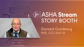 We Are ASHA: Donald Goldberg’s Story