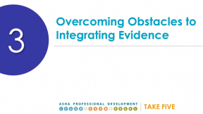 Evidence-Based Decision-Making Series: Troubleshooting Obstacles in External Scientific Evidence 3.3