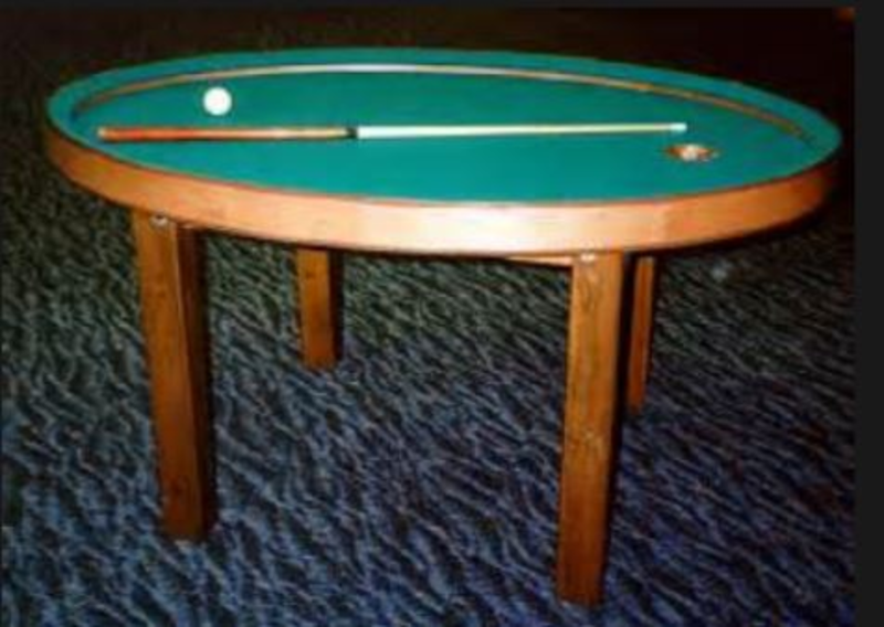 Scapina: Elliptical Pool Table Math